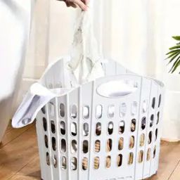 Foldable Laundry Basket for Clothes with Handle Storage Basket-32