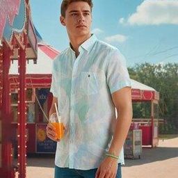 Men Printed Slim Fit Shirt-image-24