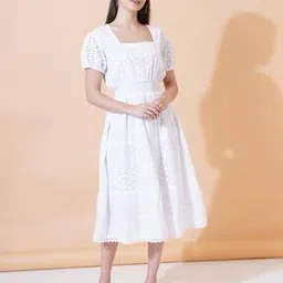 saakaa Women Midi Lace Dress-picture-35