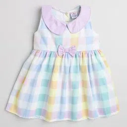 mama & bebe Checks Fit & Flare Dress-picture-30