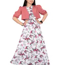 Women Printed Fit & Flare Dress-image-8
