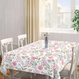 Floral Print 6 Seater Table Cover-picture-42