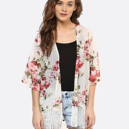 Floral Print Shrug-51