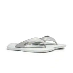 Men Brand Print Thong-Strap Flip-Flops with Stitch Detail-17