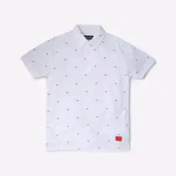 Printed Polo T-Shirt-image-96