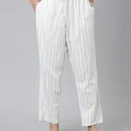 enamor Striped Pyjamas with Insert Pockets-picture-36
