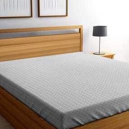Checked Cotton Double Bedcover-image-78