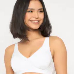 Non-Wired T-Shirt Bra with Adjustable Straps-image-45