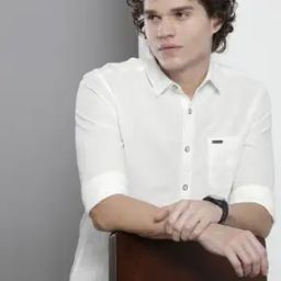 Shirt with Patch Pocket-image-78