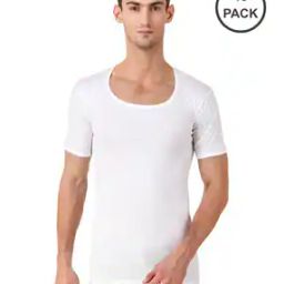 Pack of 10 Round-Neck Vests-image-30