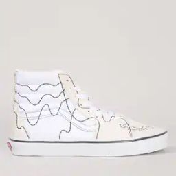 Printed High-Top Lace-Up Shoes-image-64