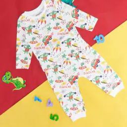 Cotton Graphic printed T-shirt And Pant Set-picture-29