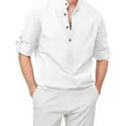 Men Regular Fit Short Kurta-image-13