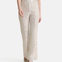 Embellished Flared Trousers-image-22