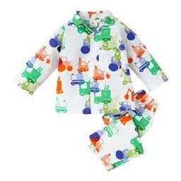 Printed Pants & Shirt Set-image-17