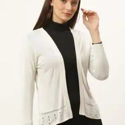 Solid Full Sleeves Shrug-29