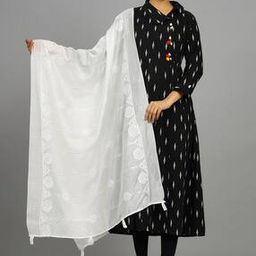 handicraft-palace Women Embroidery Dupatta with Tassels-picture-31