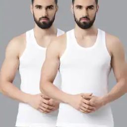 Men Pack of 2 Round-Neck Vests-picture-31