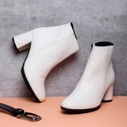 Women Ankle-Length Boots with Zip Closure-picture-37