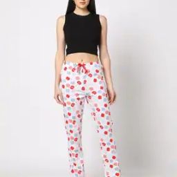 Women Printed Slim Fit Pyjamas-image-18