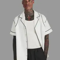 Men Oversized Fit Shirt-image-49