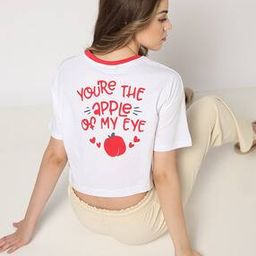 yousta Women Printed Relaxed Fit Crew-Neck T-Shirt-picture-37