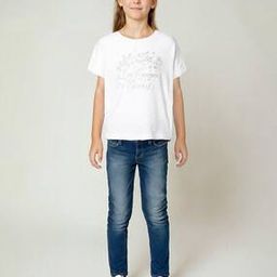 Girls Brand Print Regular Fit Round-Neck T-Shirt-image-89