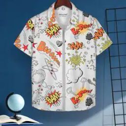 Men Typographic Print Regular Fit Shirt-picture-9