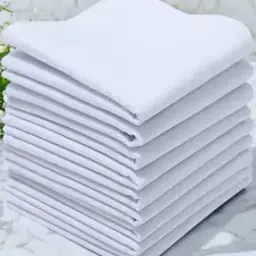 Set of 9 Handkerchiefs with Stitch Detail-image-6