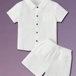 Boys Striped Shirt with Shorts-picture-26