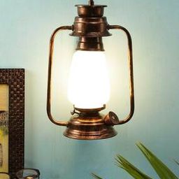 Milky Glass Wall mounted Lantern-43