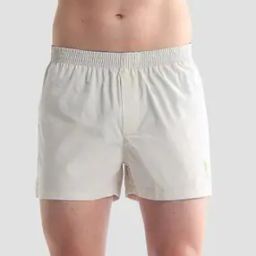 Men Striped Knit Shorts with Elasticated Waistband-picture-19