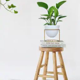 Metal Plant Pot with Stand-37