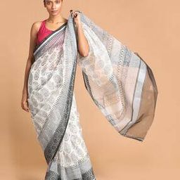 Ethnic Motifs Supernet Kota Saree-image-13