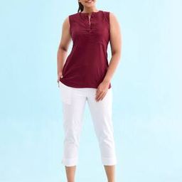 go colors Women Flat-Front Relaxed Fit Pants-picture-8