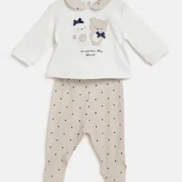 Round-Neck Embroidered Suit Set-picture-11