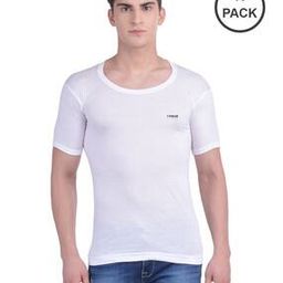 Pack of 10 Men Solid Combed Cotton Shrinkless Vest-image-50