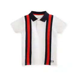 Striped Polo T-shirt-image-54