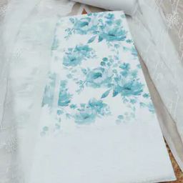 Women Cotton Floral Unstitched Dress Material-image-76
