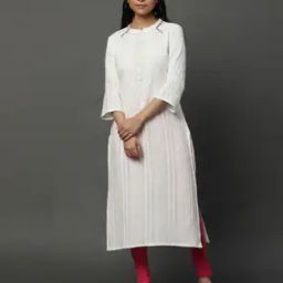Women Embroidered No Darts Straight Kurta-picture-38