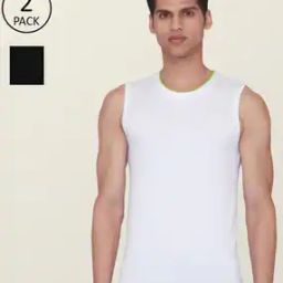 Pack of 2 Sleeveless Vests-image-57