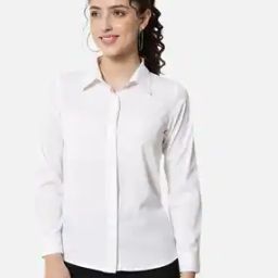 Shirt with Cuffed Sleeves-image-18