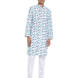 Band-Collar Shirt Kurta-image-54