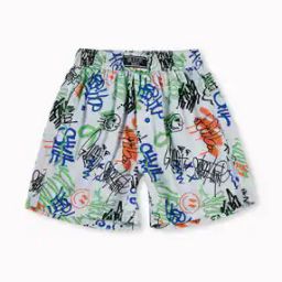 Boys Regular Fit Graphic Print Shorts-picture-34