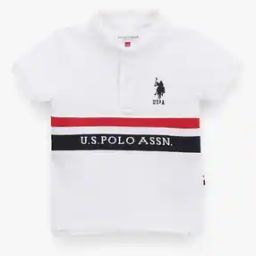 Boys Logo Print Regular Fit Polo T-Shirt-image-20