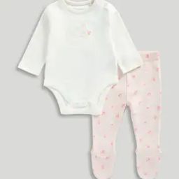 Girls Cotton Bodysuit & Leggings Set-picture-20