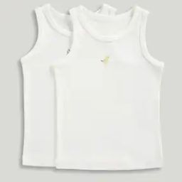 Boys Pack of 2 Cotton Vests with Graphic Print-picture-1
