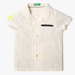 Boys Logo Print Regular Fit Shirt-picture-42