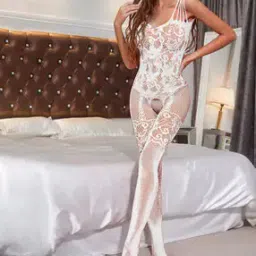 Women Opaque Stockings with Elasticated Waistband-image-90