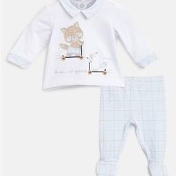 Checked T-shirt & Pyjamas Set-picture-21